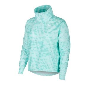 Nike Aqua 1/2 Zip Printed Running Jacket